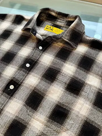 F.A.T. 체크 무늬 긴팔 셔츠 XL