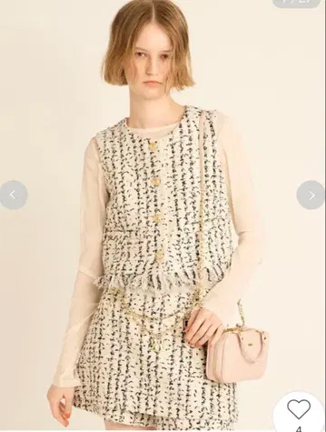 FURFUR 트위드 베스트