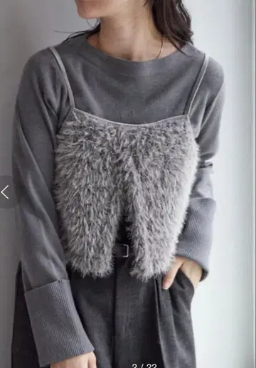 보아 뷔스티에 SET 니트 미스틱 상의 니트