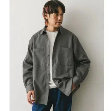 어반 리서치 수분 흡수 속건성 세오알파 울 라이크 레귤러 카라 셔츠