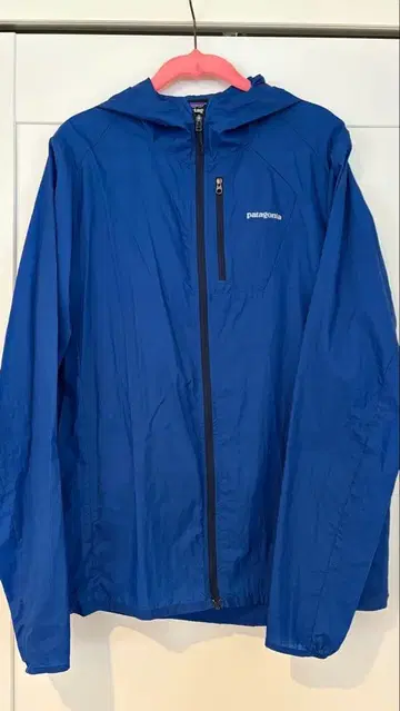 patagonia 후드 부착 나일론 자켓 파랑