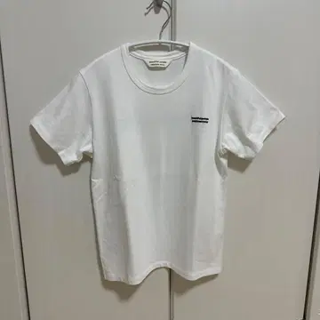 뷰티풀 피플 자수 화이트 T셔츠