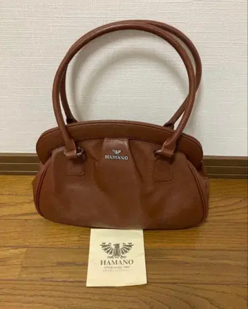 하마노 가죽 공예 HAMANO 핸드백 황실 납품 천연 가죽