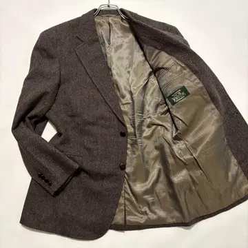 뉴요커[알파카 혼방 헤링본 싸개] 테일러드 자켓 L 사이즈