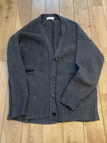 마차트 라무즈 울 니트 가디건 그레이