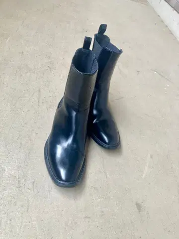 ZARA 블랙 앵클부츠 38