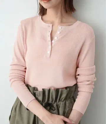 슬로브 이에나 SLOBE IENA 헨리넥 풀오버