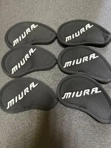 미우라기켄 아이언 커버 블랙 3개입니다.