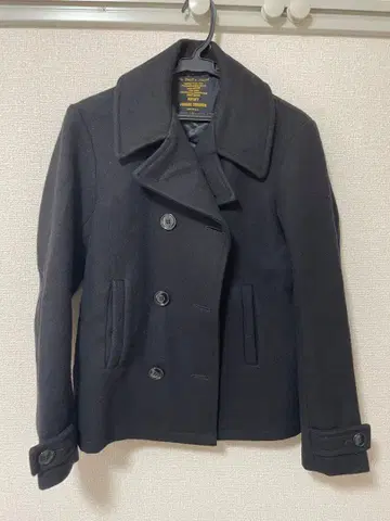 USA제 JOURNALSTANDARD x FIDELITY 울 피코트 블랙