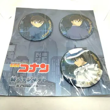 명탐정 코난 VS 괴도 키드 캔뱃지 세트 월하의 대면 ver.