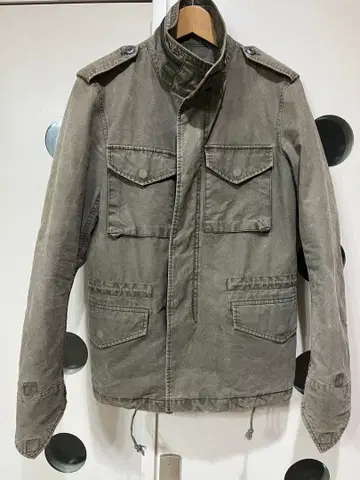 ATTACHMENT 어태치먼트 M65 밀리터리 자켓 황화 염색 2