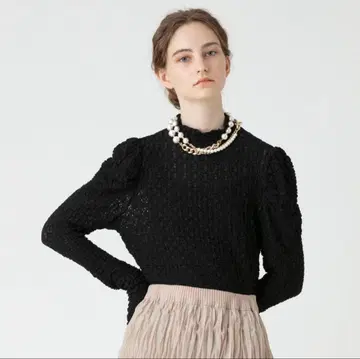 룰루윌비 레이스 티셔츠 M 사이즈