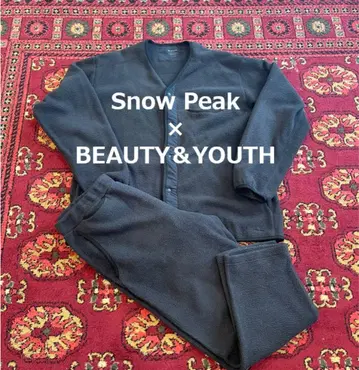 Snow Peak x BEAUTY&YOUTH 플리스 자켓 팬츠