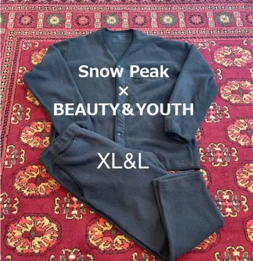 Snow Peak x BEAUTY&YOUTH 플리스 자켓 팬츠