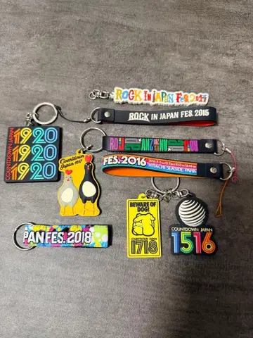 페스티벌 러버밴드 세트 묶음 판매 골동품!!