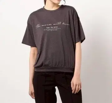 zG32 [프리 사이즈] 사만사 모스모스 블루 오버 사이즈 T셔츠