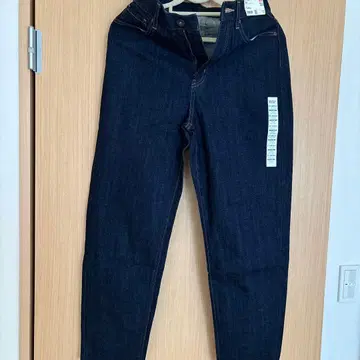 UNIQLO 페그탑 하이라이즈 청바지 27(68.5)