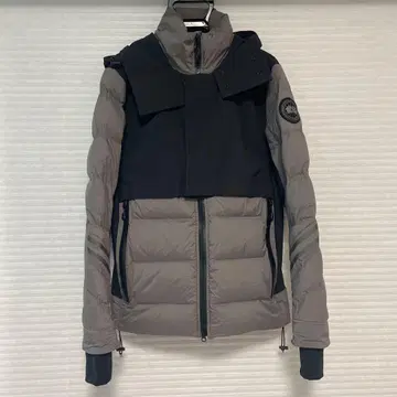 CANADA GOOSE 다운 자켓 XS/TP 그레이/블랙