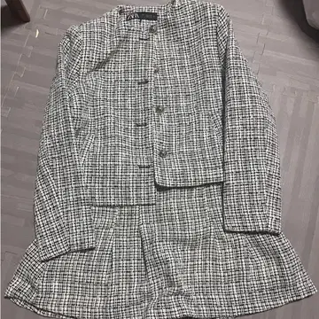 ZARA 트위드 셋업