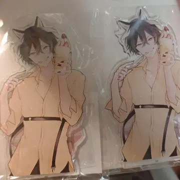 오토메이트 오토파 with sweets 아크릴 스탠드 하니브 엘리야 2점