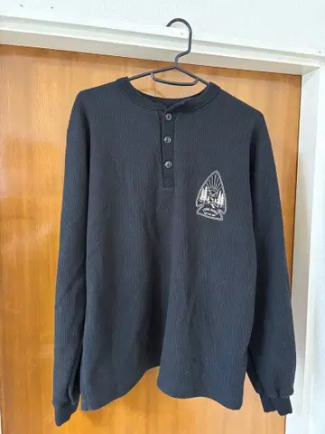 웨스트 라이드 LONG RIDER 헨리넥 트레이닝복 블랙