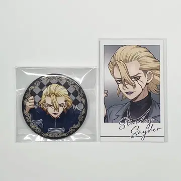 Dr.STONE 스탠리 카드 캔뱃지 세트