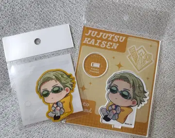 주술회전 나나미 켄토 이온 한정판 휴식 타임 아크릴 스탠드 스티커 세트