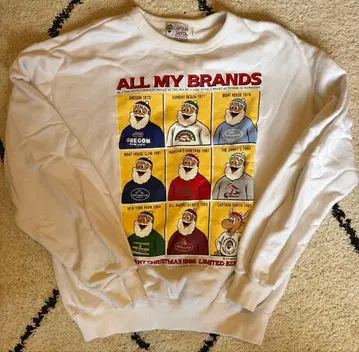 1990년대 캡틴 산타 트레이닝복 large 당시 제품