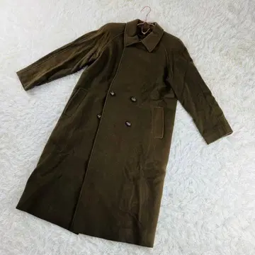 ALTO CAPPOTTO 하나무라 더블 체스터 코트 브라운 9R
