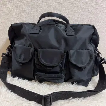 츠모리치사토 보스턴 백 숄더백 대용량 2WAY