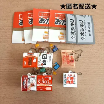 가챠 오카메 낫토 오시키리 미니어처 참 세트 묶음 판매