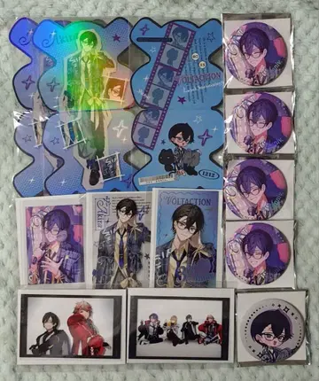 VOLTACTION 3주년 사진풍 카드 캔뱃지 특전 사계절 나기 아키라