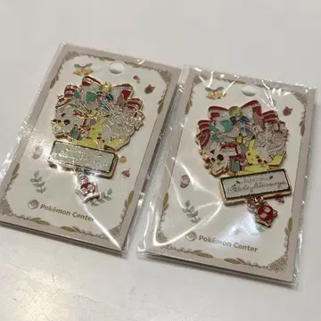 포켓몬 센터 2025 크리스마스 한정판 로고 핀즈 핀 배지 미개봉 새상품