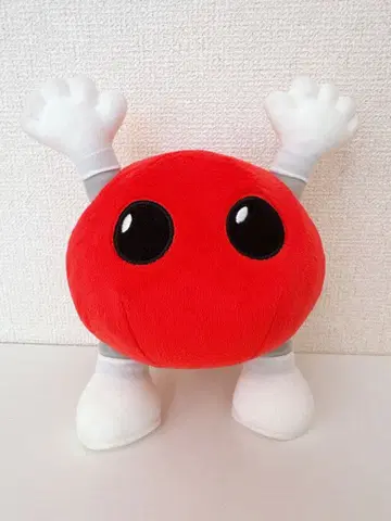 바보짱 봉제 인형 배구 일본 대표 빨간색 레드 마스코트 굿즈