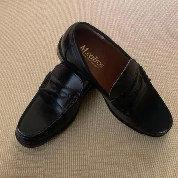 M.calros 블랙 로퍼 25.5cm