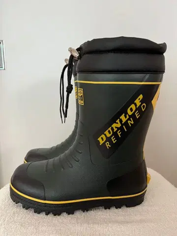 DUNLOP REFINED 장화 M 25.0~25.5cm 숏 기장 방한