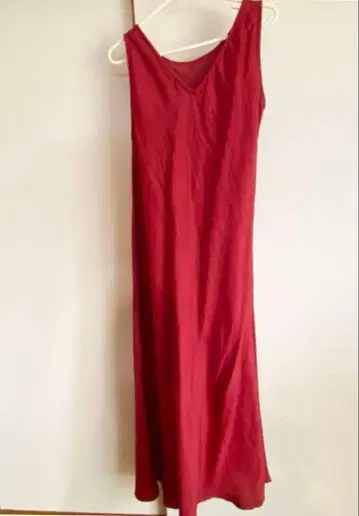 레어 Little Eagle 리틀이글 롱 원피스 (빨간색 레드)