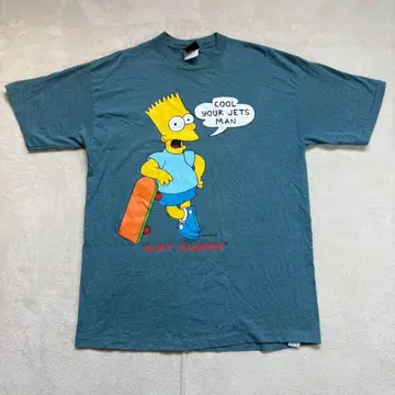 시그널 스포츠 심슨 반팔 T셔츠 USA 빈티지 90s XL