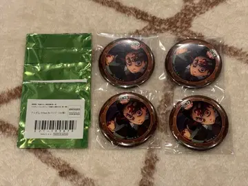 귀멸의 칼날 무한성편 콜라보 카페 제1기 캔뱃지 카마도 탄지로