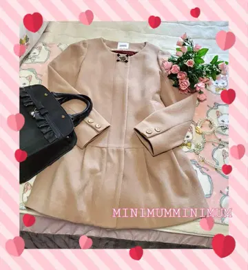 MINIMUMMINIMUM 키라키라 비쥬 프릴 코트