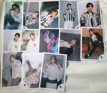 SnowMan 메구로 렌 공식 사진 13장 세트