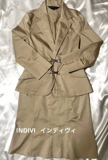 INDIVI 수트 투피스 베이지 38