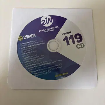 Zumba Volume 119 CD