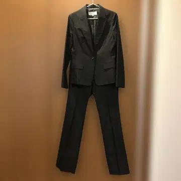 블랙 수트 셋업