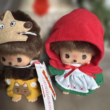 [몽치치] 리바이벌 놀이회 베이비치치 빨간 망토 늑대 세트