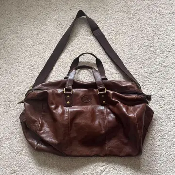 FOSSIL 보스턴 백 브라운 가죽