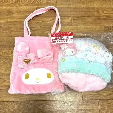 마이멜로디 토트백 & 발 넣는 쿠션 세트 선물 추가 가격 인하