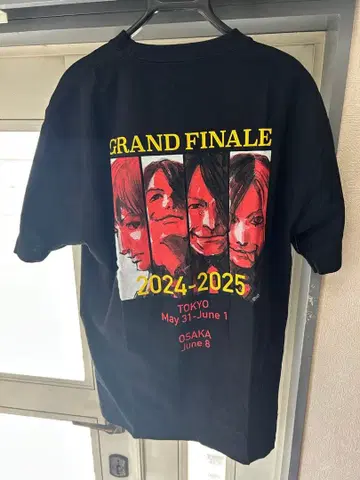 CLAY EXPO 2024-2025 티셔츠 블랙 XL 사이즈