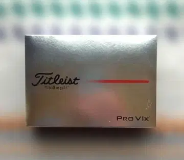 타이틀리스트 골프공 프로 V1x 2025년 최신 모델