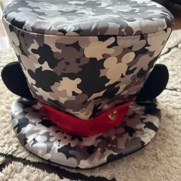 미키 귀 카모플라쥬 토퍼 햇